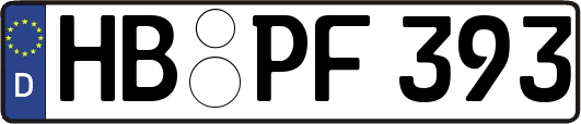 HB-PF393