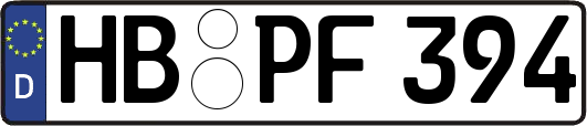 HB-PF394