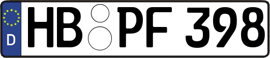 HB-PF398