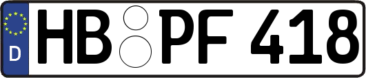 HB-PF418