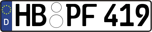 HB-PF419