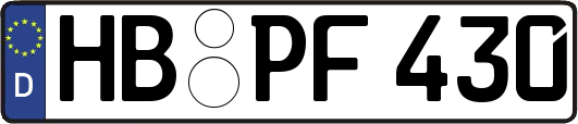 HB-PF430