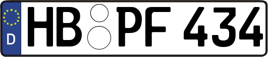 HB-PF434