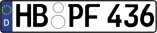 HB-PF436