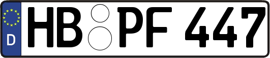 HB-PF447