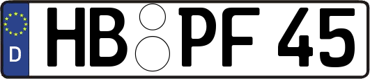 HB-PF45