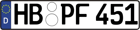 HB-PF451