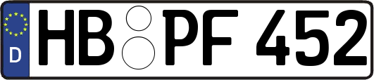HB-PF452