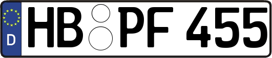 HB-PF455