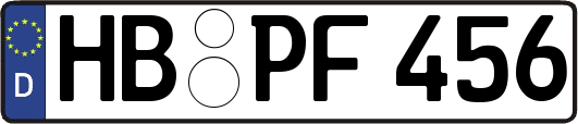 HB-PF456