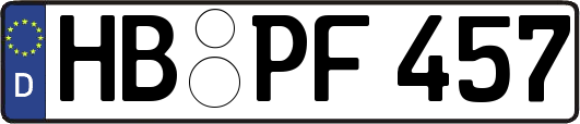 HB-PF457