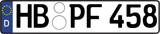 HB-PF458