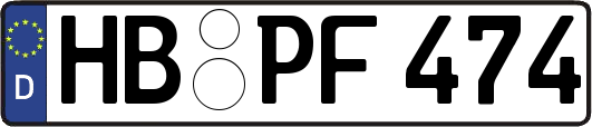 HB-PF474