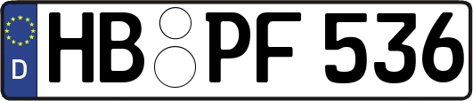HB-PF536