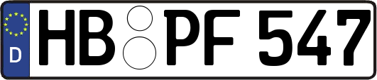 HB-PF547