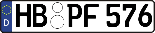 HB-PF576