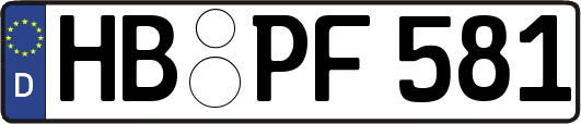 HB-PF581