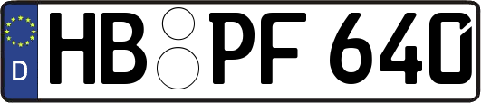 HB-PF640