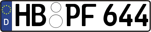 HB-PF644