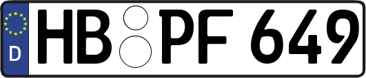 HB-PF649