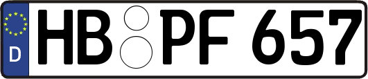HB-PF657