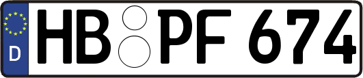 HB-PF674