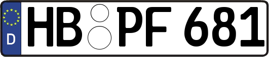 HB-PF681