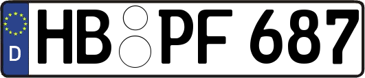 HB-PF687