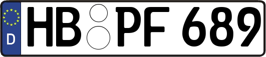 HB-PF689