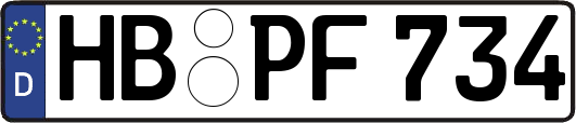 HB-PF734