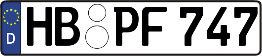 HB-PF747