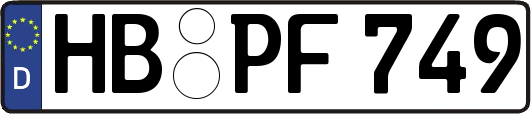 HB-PF749