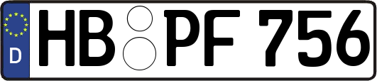 HB-PF756