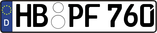 HB-PF760