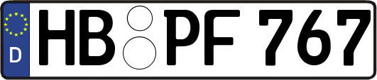HB-PF767