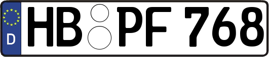 HB-PF768
