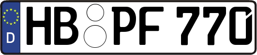 HB-PF770