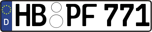 HB-PF771