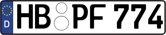 HB-PF774