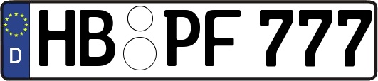 HB-PF777