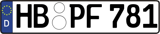 HB-PF781