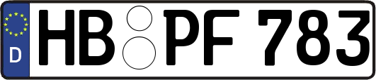 HB-PF783