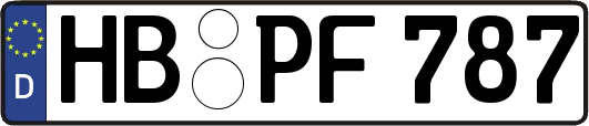 HB-PF787