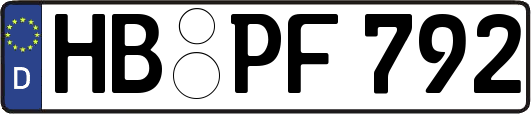 HB-PF792