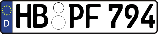 HB-PF794