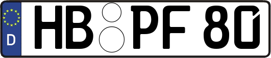 HB-PF80