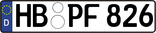 HB-PF826