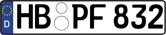 HB-PF832