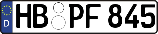 HB-PF845