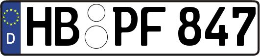 HB-PF847